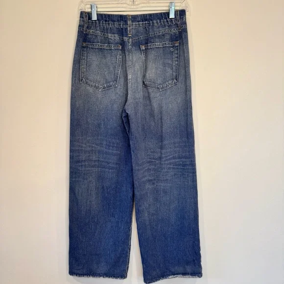 rag & bone Miramar Wide Leg Cotton Terry Pants Size S - Picture 8 of 15